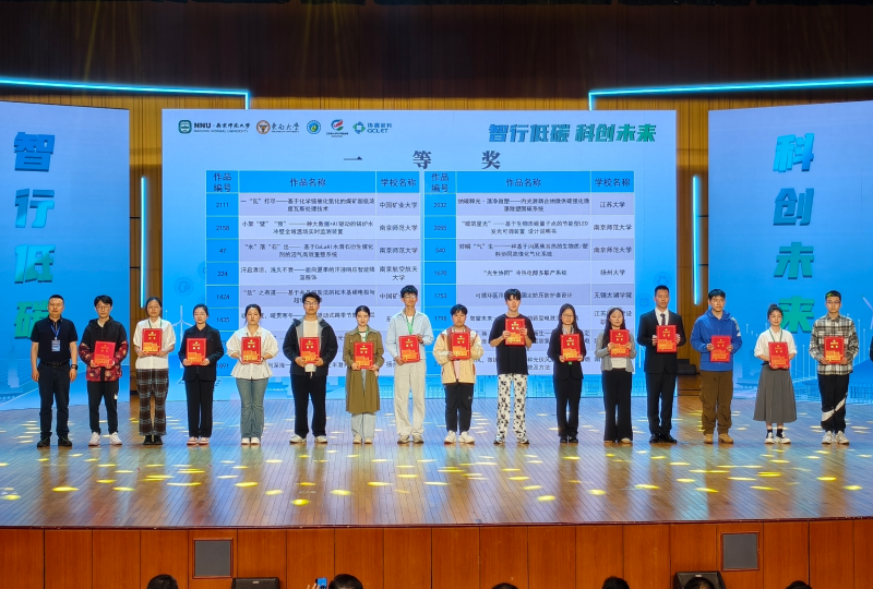 球速(中国)在省大学生节能减排社会实践与科技竞赛中获一等奖